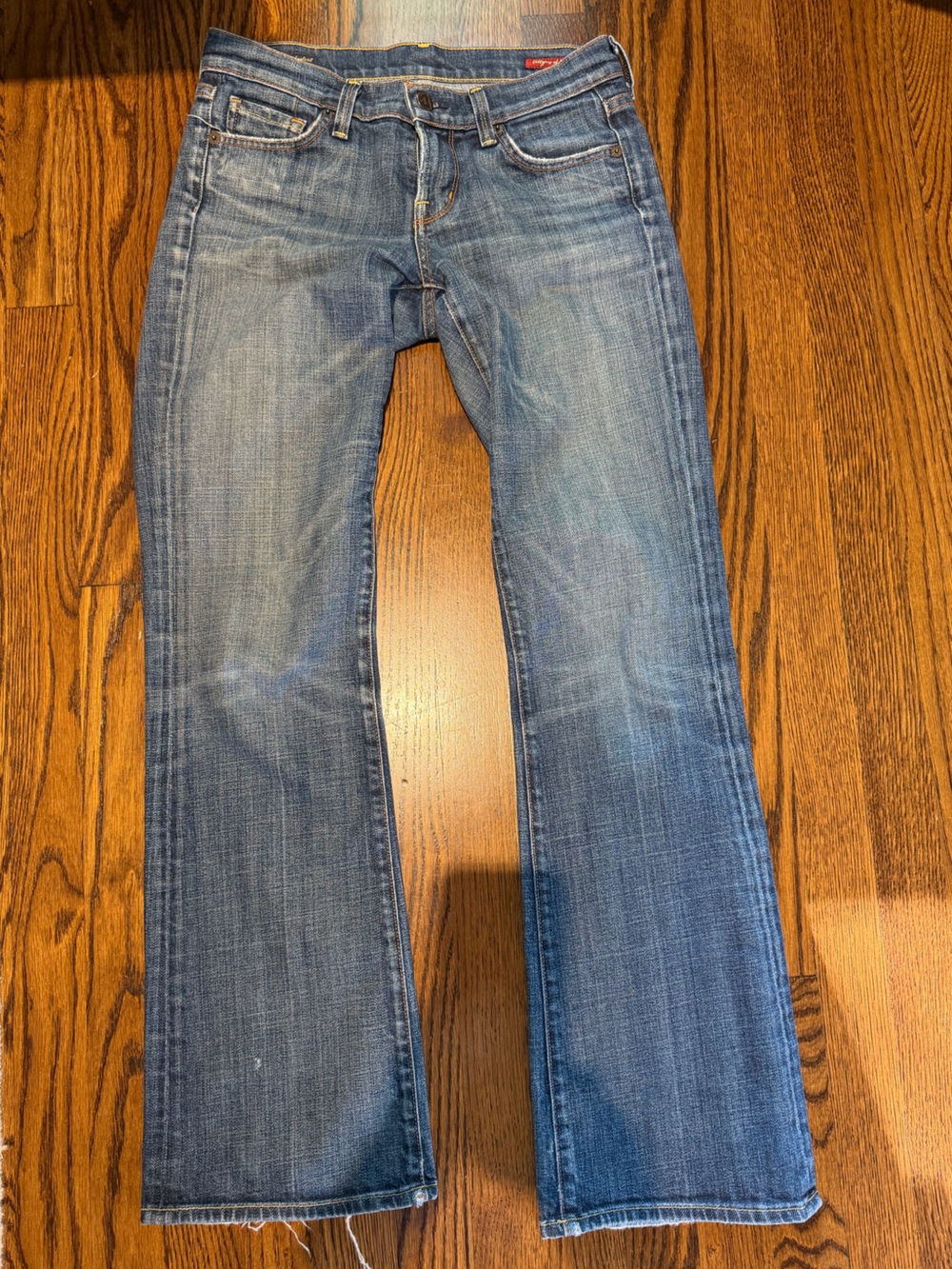 Citizens Of Humanity Medium Blue Bootcut Jeans